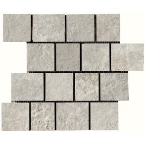 Mosaico pave grigio di scotta