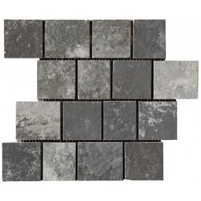 Mosaico pave mix nero